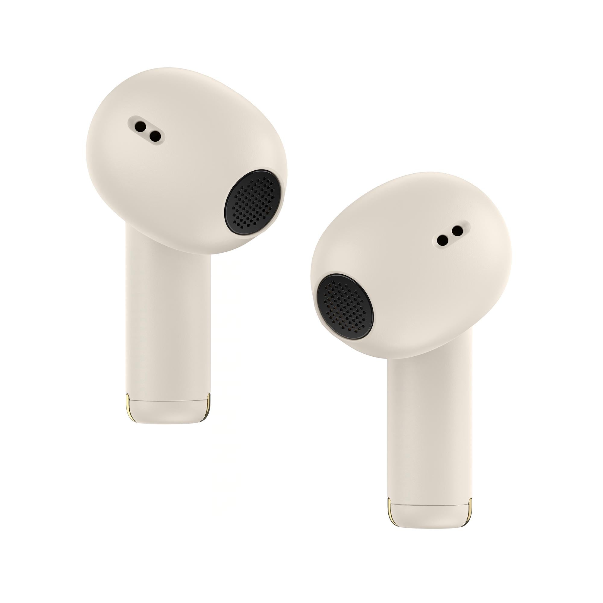 ACC Open Earbuds Front Cream