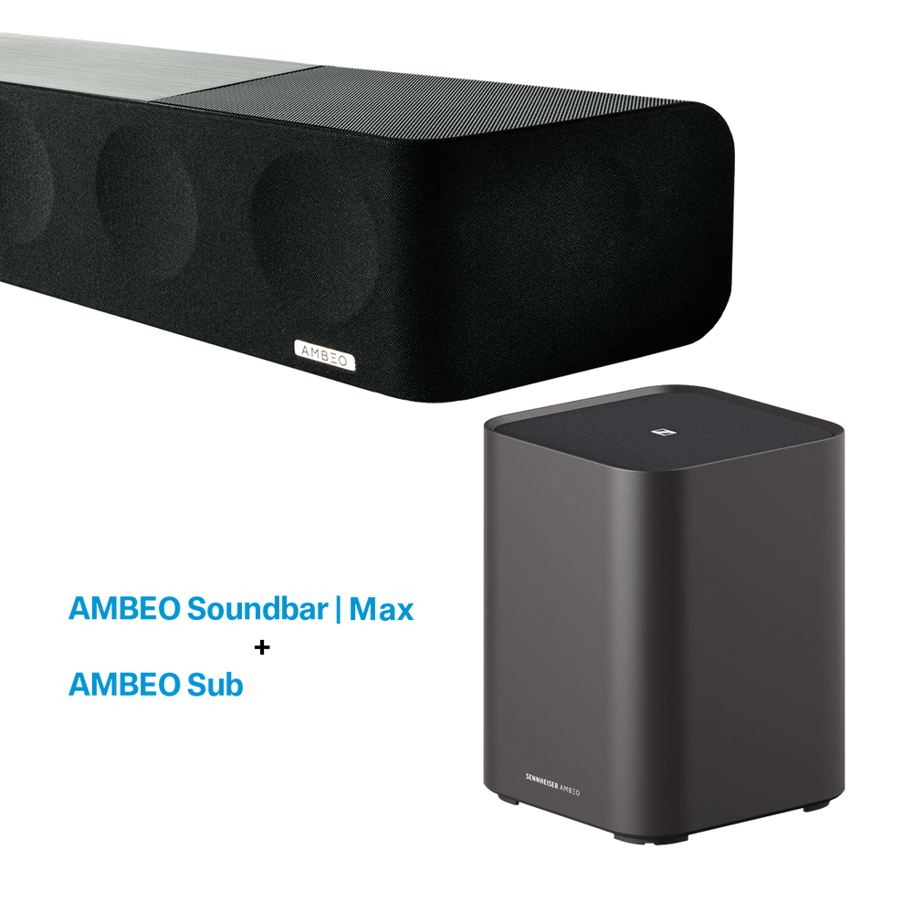 [Bundle] AMBEO Soundbar | Max + Sub Prime Set
